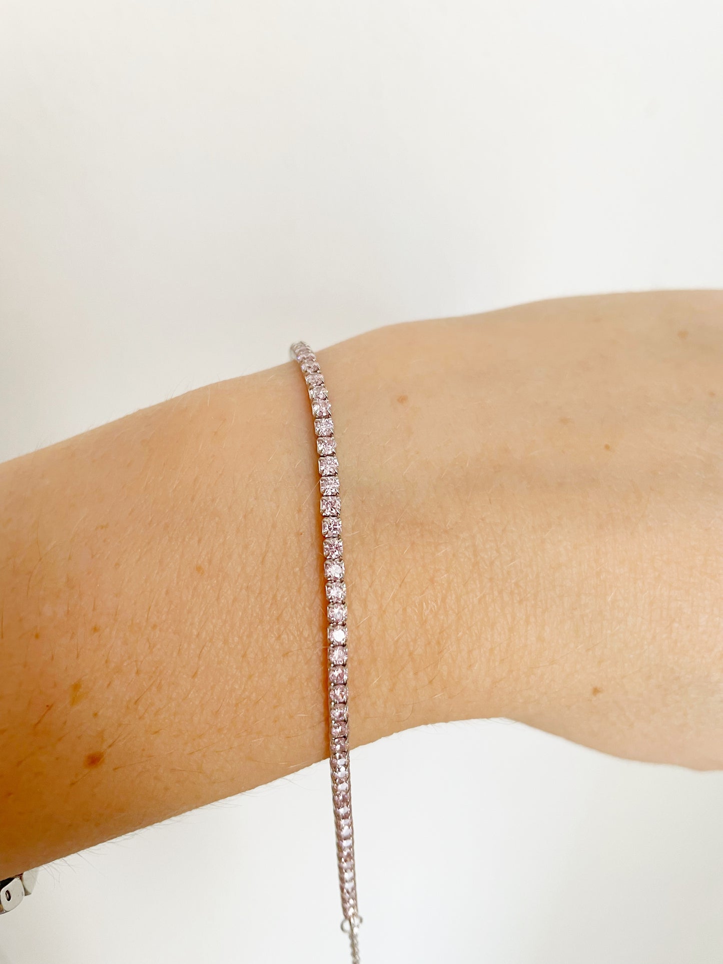Bracciale tennis sottile