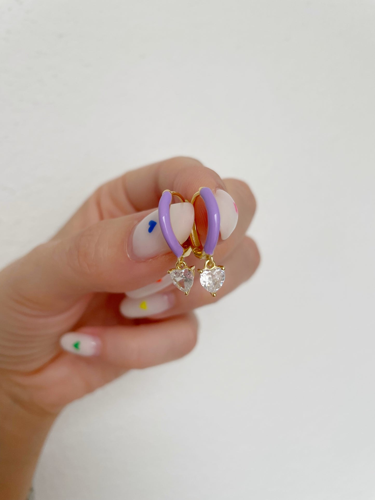 Cerchietti smaltati little heart