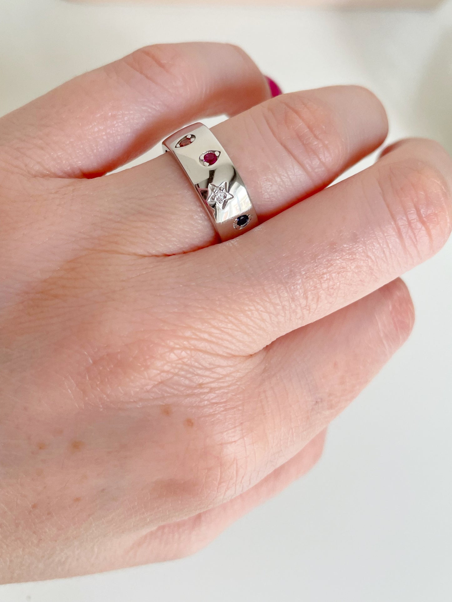 Anello a fascia bombata