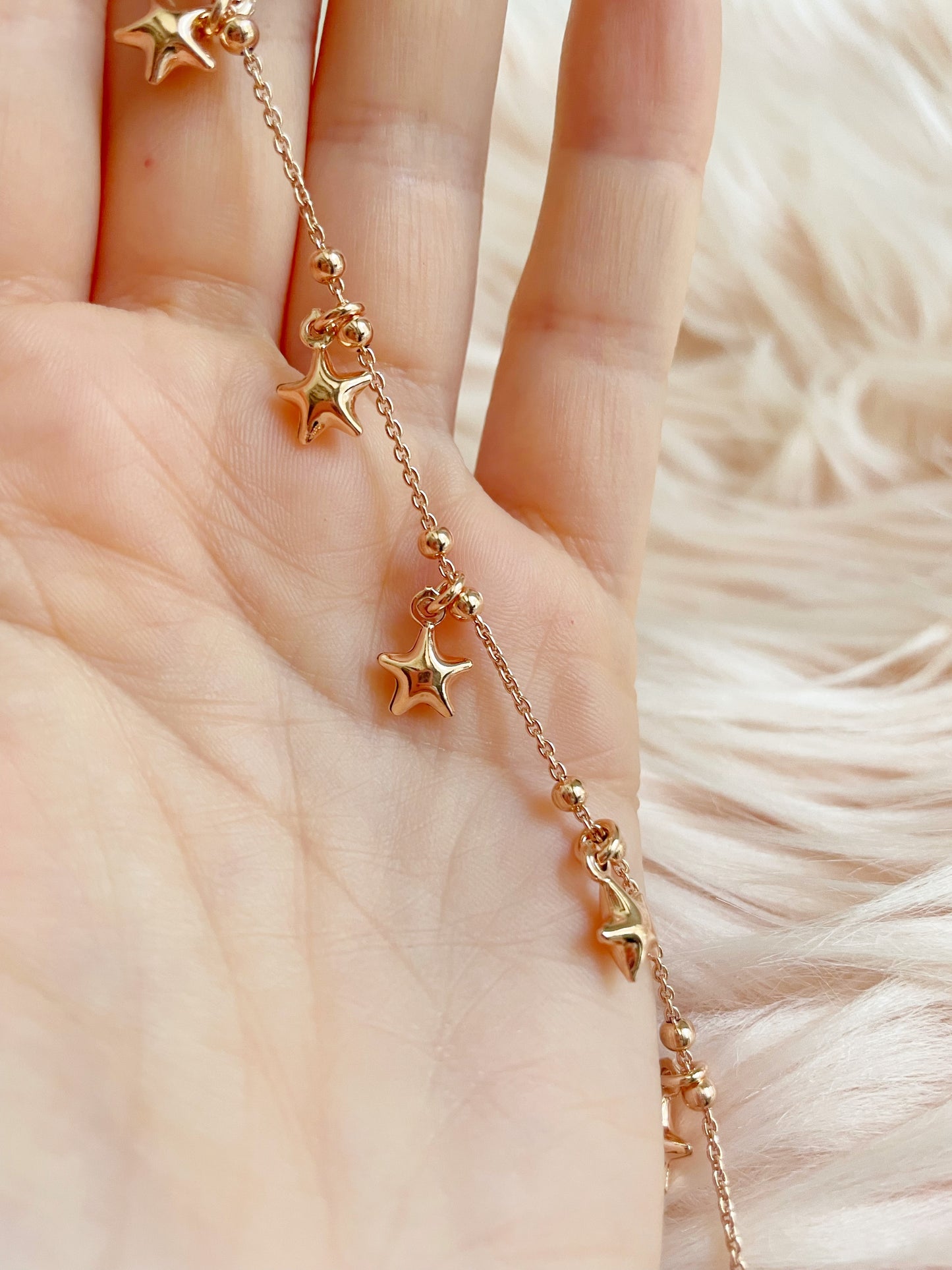 Bracciale stelle bombate