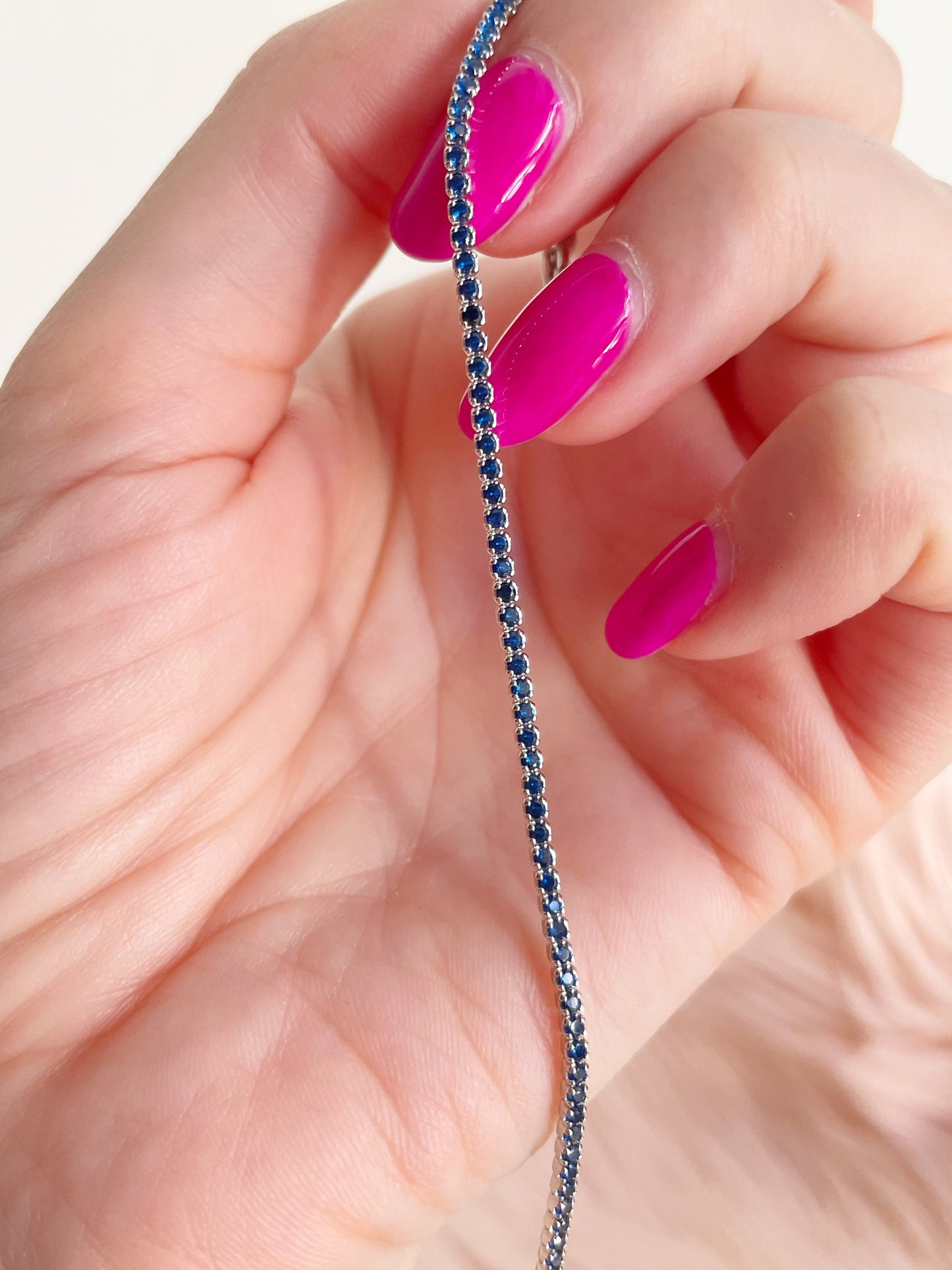 Bracciale tennis sottile